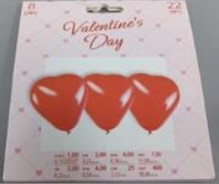 Valentine's Balloons Poundland